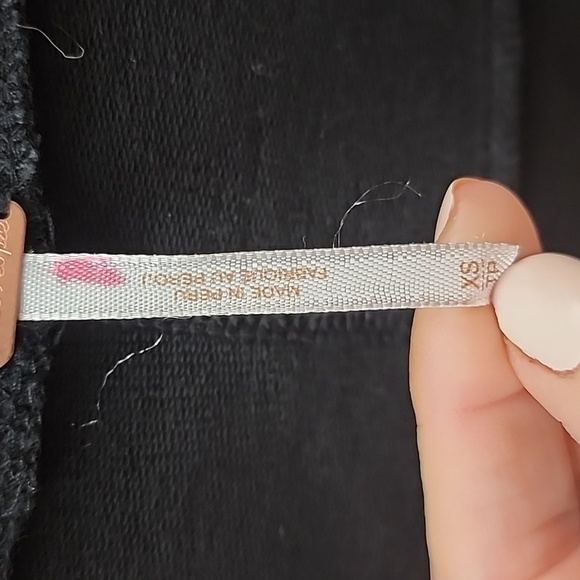 Free People washed Black Sweatshirt-tunic size XS - Picture 2 of 5